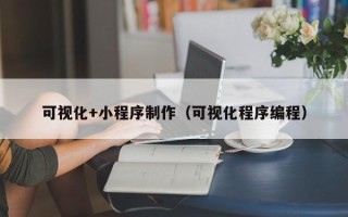 郯城可视化+小程序制作（可视化程序编程）